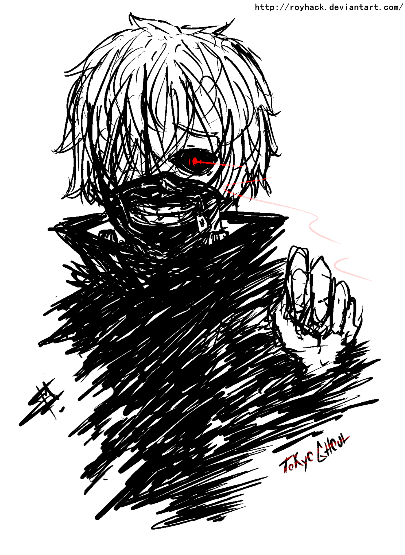 Kaneki 2 boceto