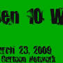 Ben 10 Week poster