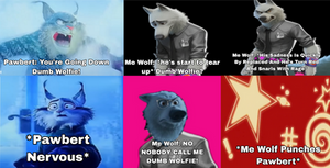 Me Wolf Punch Pawbert
