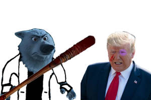 Me Wolf Beats Donald Trump