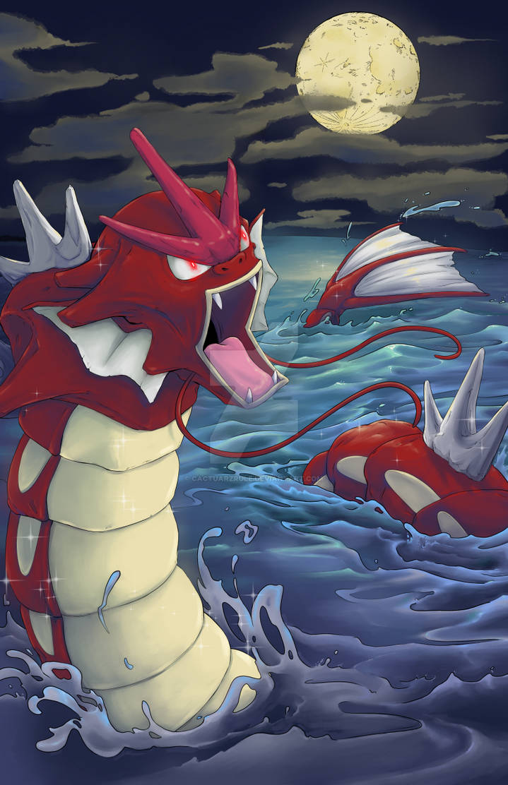 Shiny Gyarados by cactuarZrule on DeviantArt Shiny Gyarados by cactuarZrule on DeviantArt