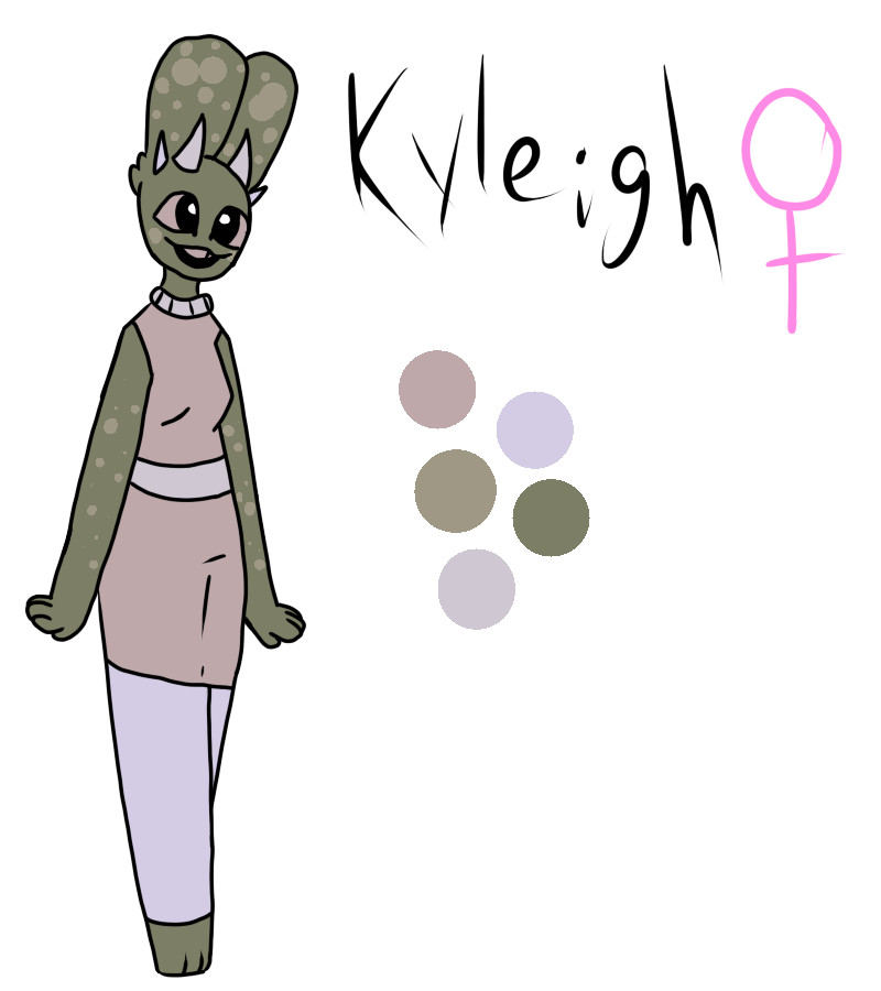 Kyleigh Rrr kyleigh ref sheet by Shyren101 on DeviantArt