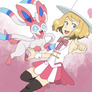 Serena and Sylveon - Pokemon XYZ