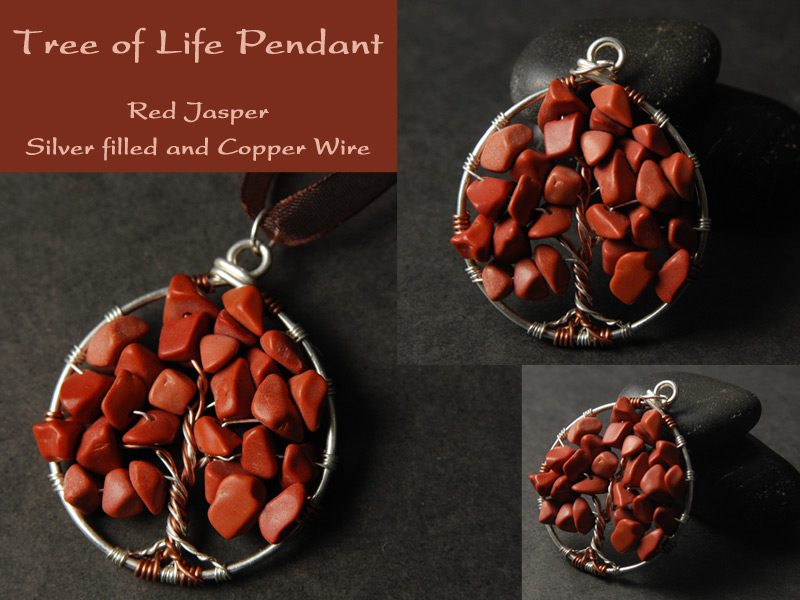 Red Jasper Tree of Life