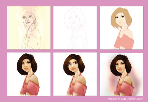 Inna - Original Character Process