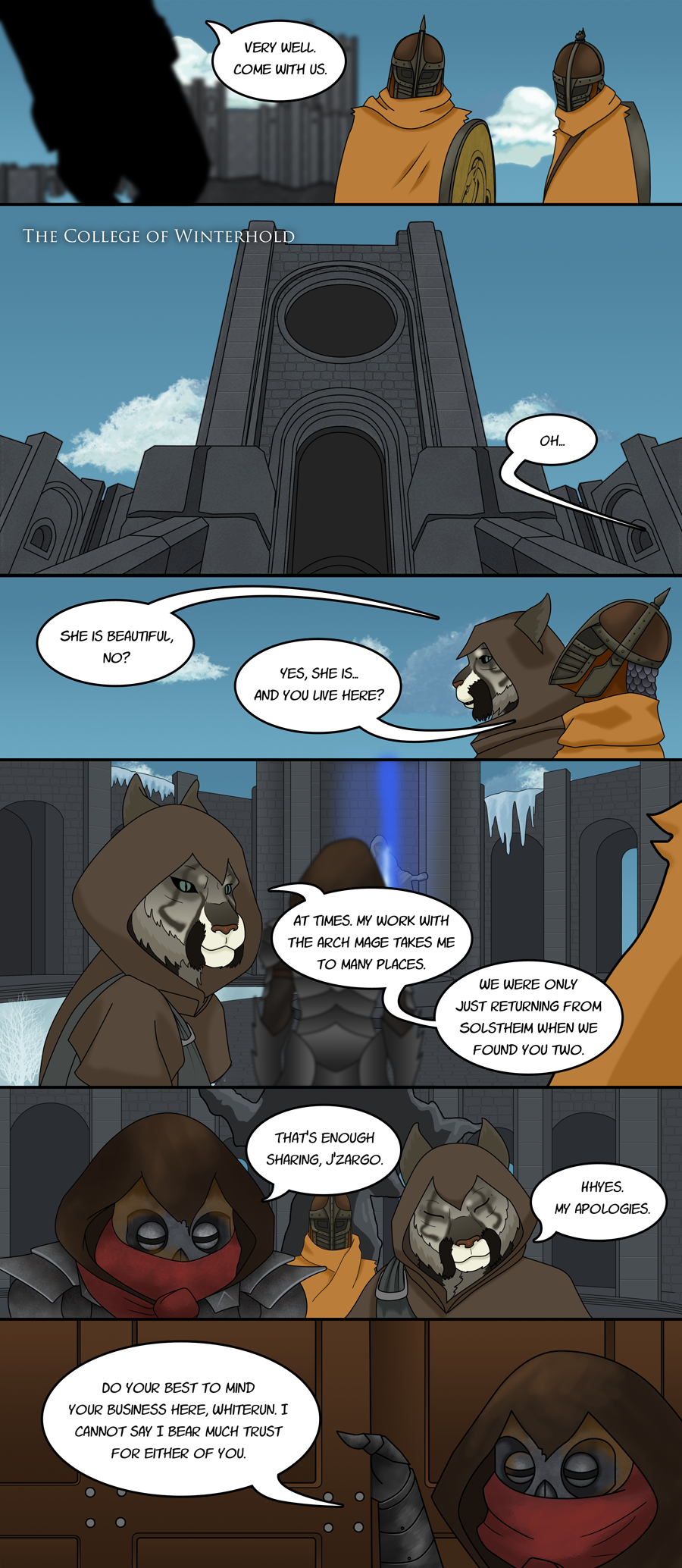 Enter Skyrim - Pg 4 - A Friendly Khajiit