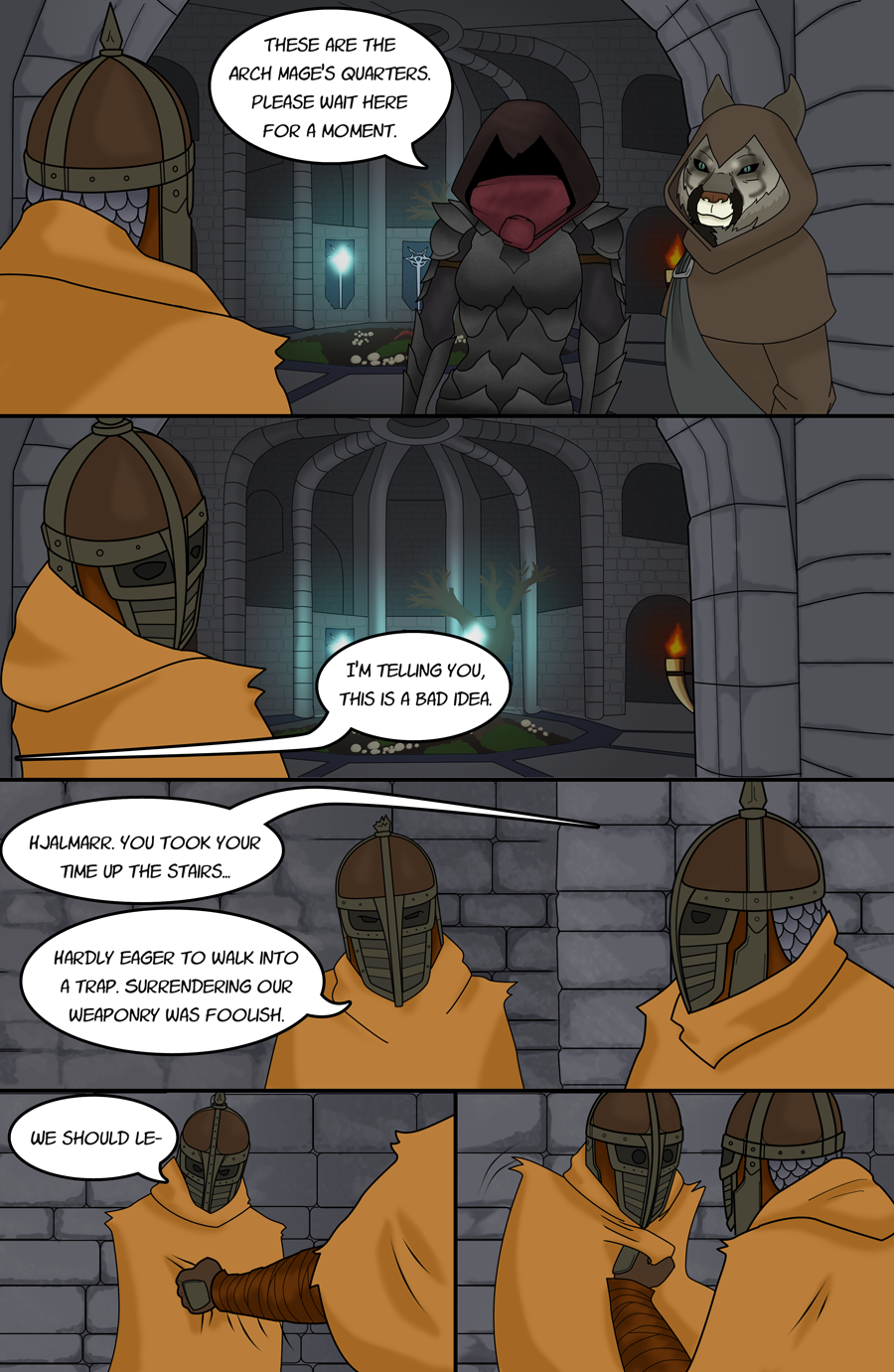 Enter Skyrim - Pg 5 - Walking Into A Trap