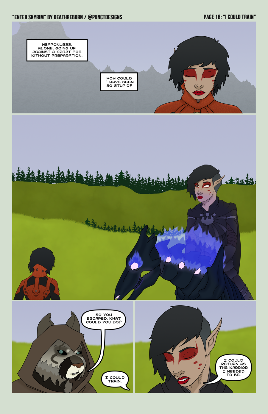 Enter Skyrim - Pg 18 - I Could Train