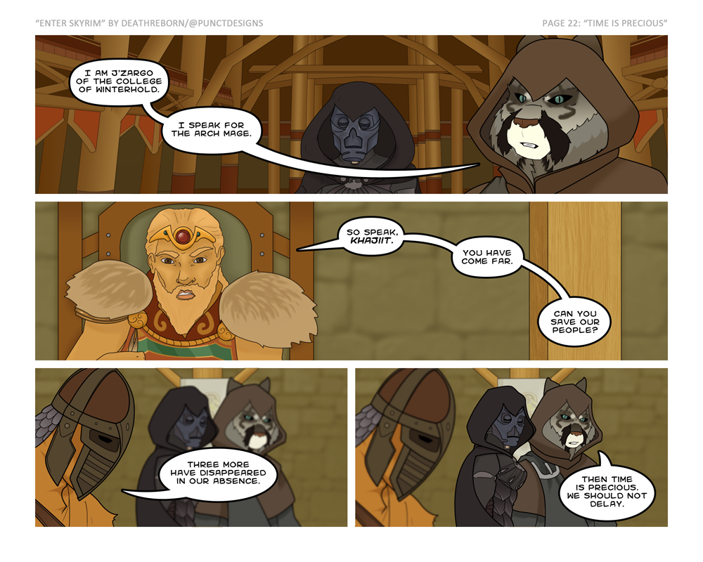 Enter Skyrim - Pg 22 - Time is Precious