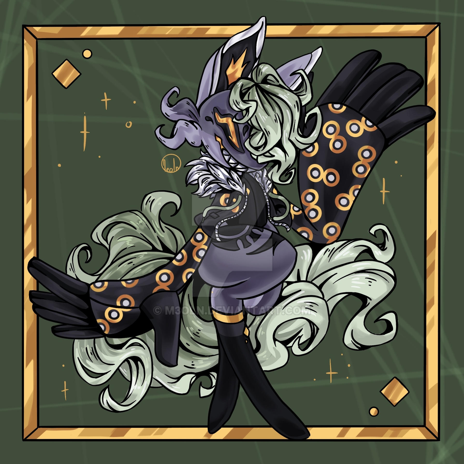 Scarfox Deviantart scarfox drawing for NoctiObake by M3oln on DeviantArt