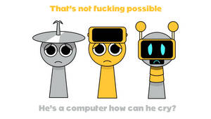 Mr Fun Computer cries by AussieLilyReturns on DeviantArt