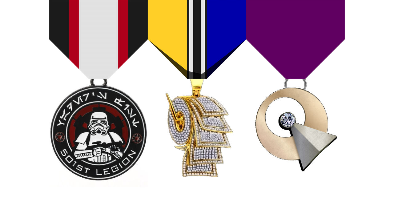 Starfleet Ribbons Starfleet Medals - Row 1 by Cymrusen on DeviantArt