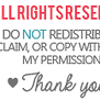 copyright statement