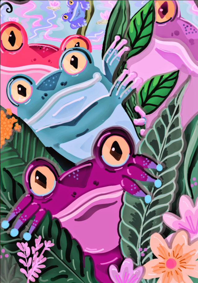 Turtle Frog Deviantart frogs frogs frogs by mmelimelonn on DeviantArt