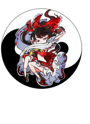 Reimu Hakurei sticker