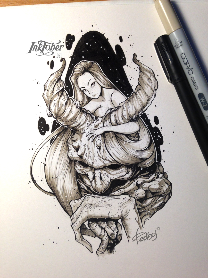 InkTober 2016 day 21