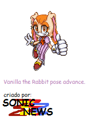 Vanilla the Rabbit advance