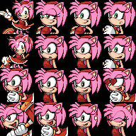 Amy Rose -Faceset- Rpg Maker