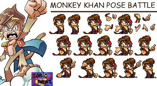 Monkey Khan Poses Estilo Battle