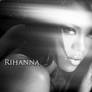 Rihanna-black and white