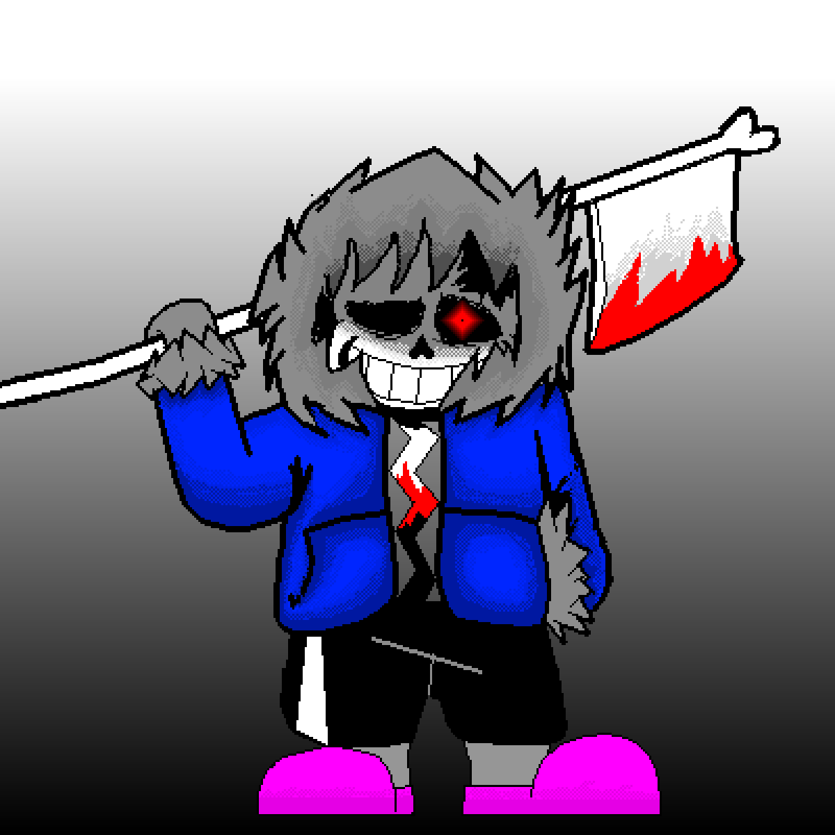 Horror Sans by Flybydogey101 on DeviantArt