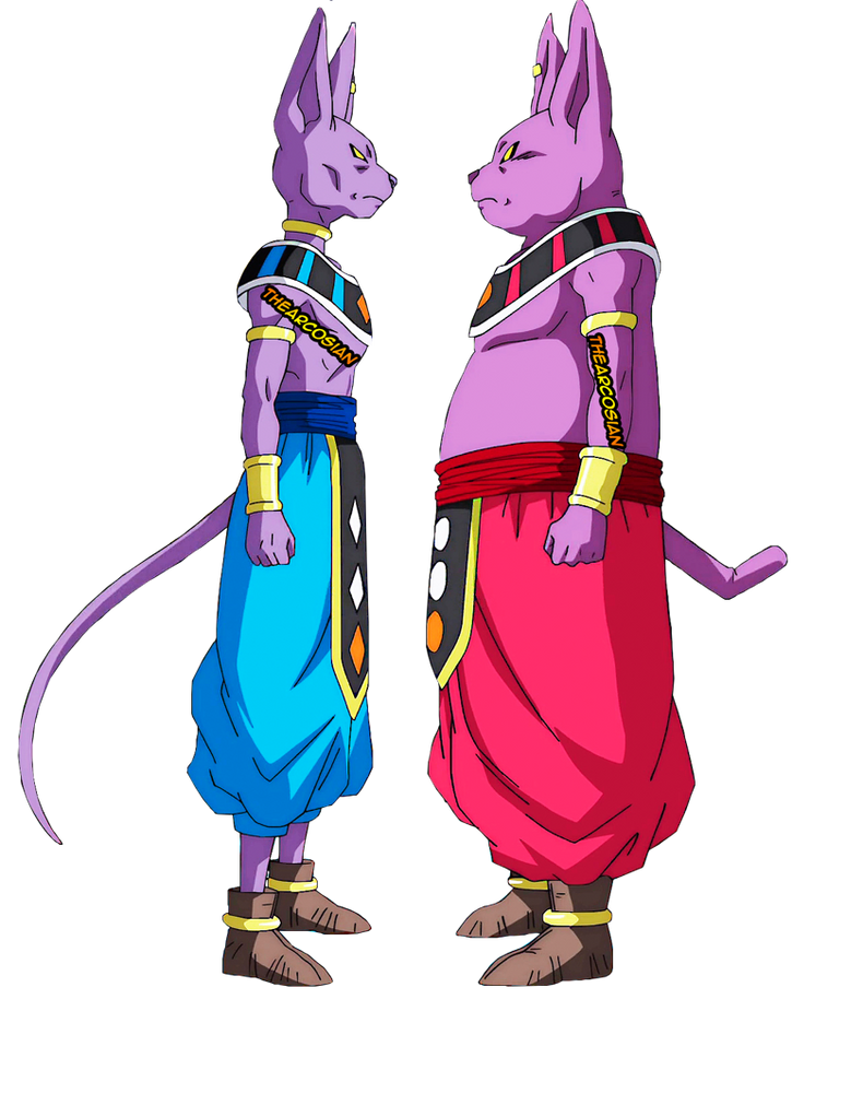 Beerus and Champa Standoff Render HD by TheArcosian on DeviantArt