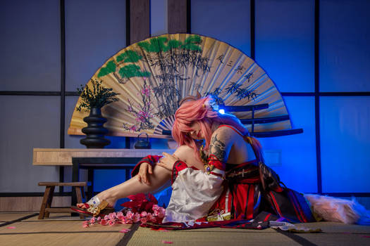Yae Miko - Genshin impact - cosplay