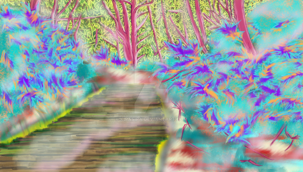 Lsd forest by Kirasira on DeviantArt