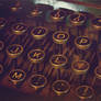 Vintage Typewriter Keys