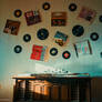 Record wall