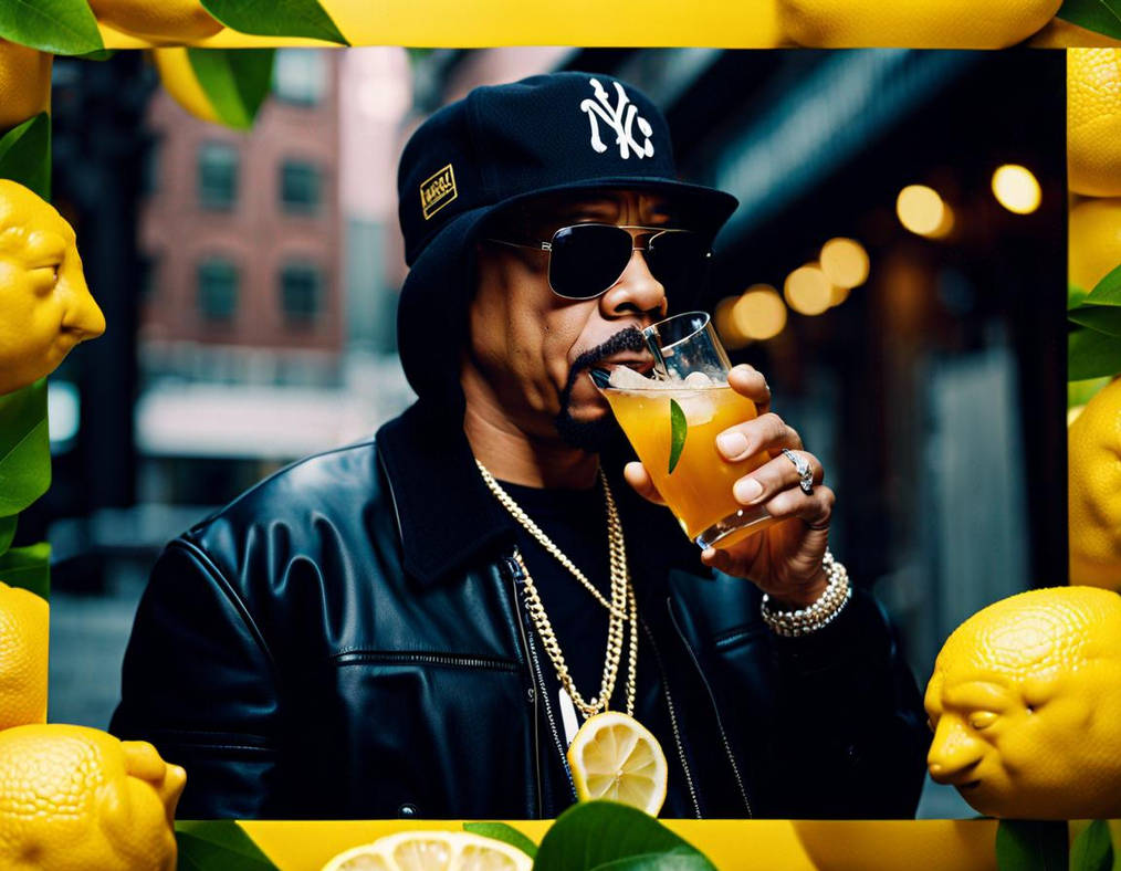 Ice-T rapper drinking Iced Tea by PeppermintPics on DeviantArt