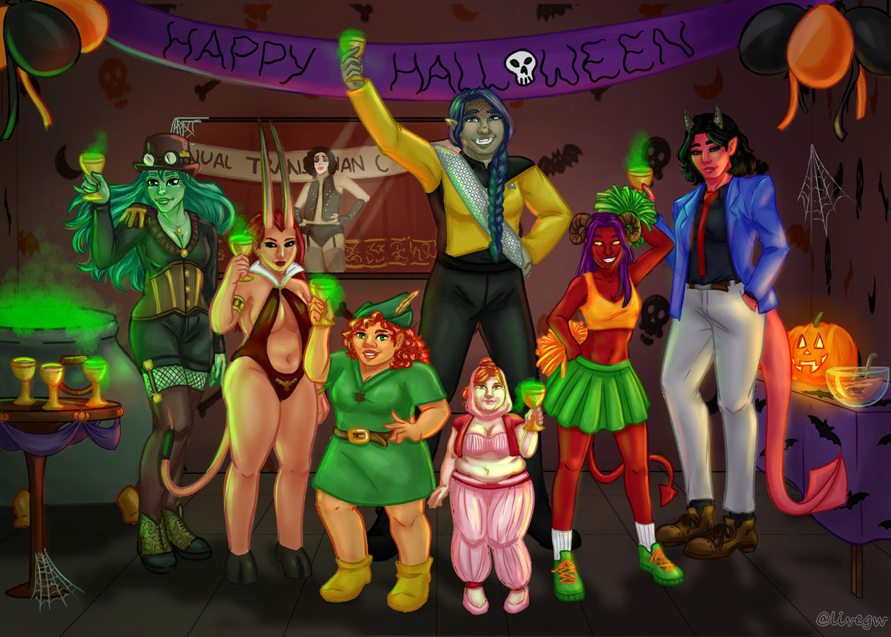 Party Template Deviantart Halloween Party by rayasmith on DeviantArt