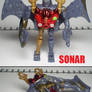 Beast Wars figures: Sonar.