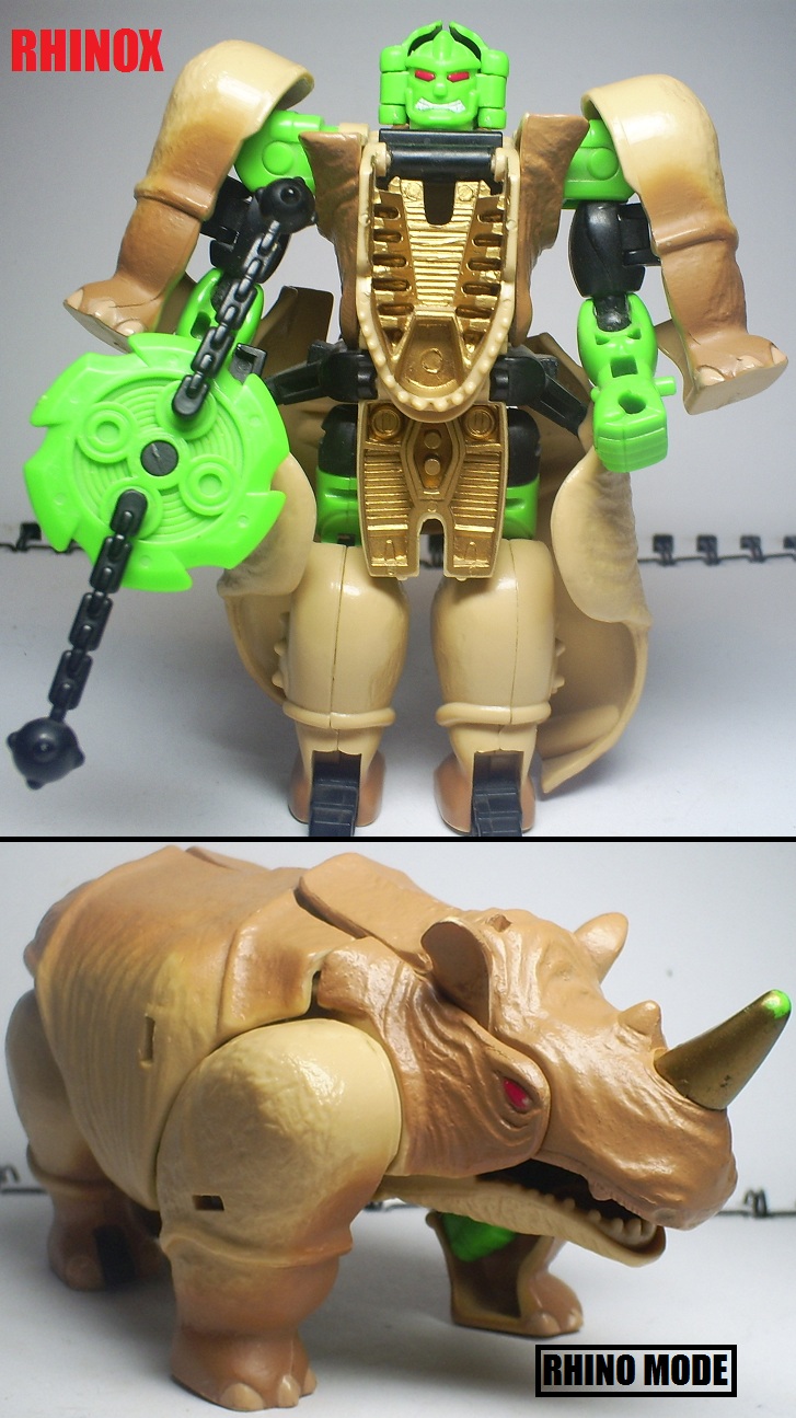 Beast Wars figures: Rhinox