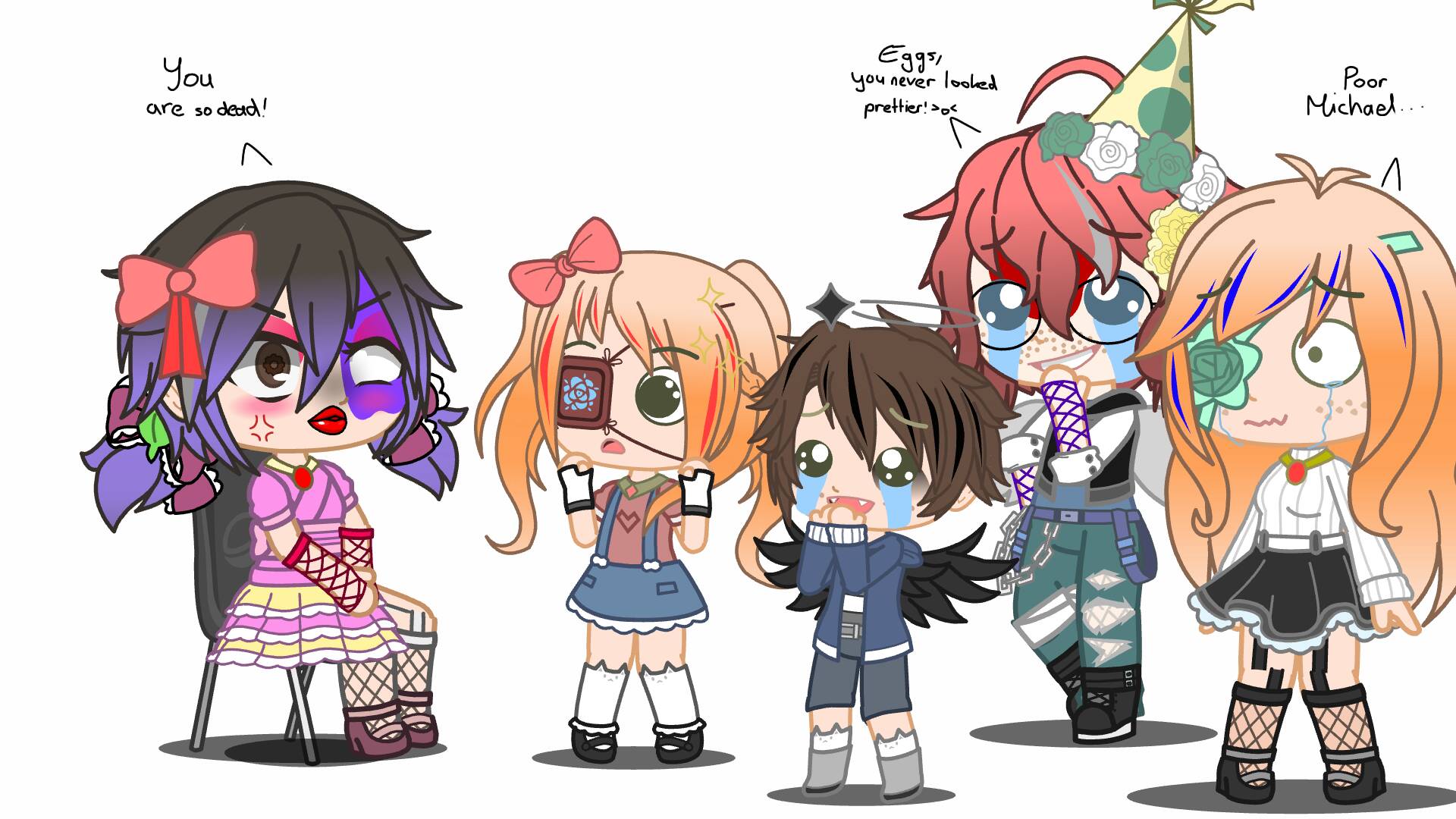 drawing your OCs 」 gacha club → #3 