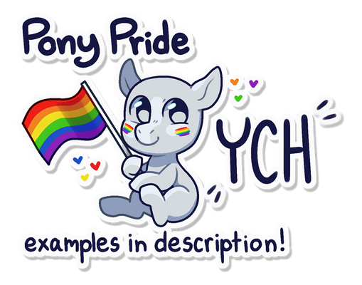 Pony Pride YCH [CLOSED]