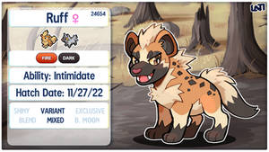 [PKMN-CC] Ruff - LVL 39