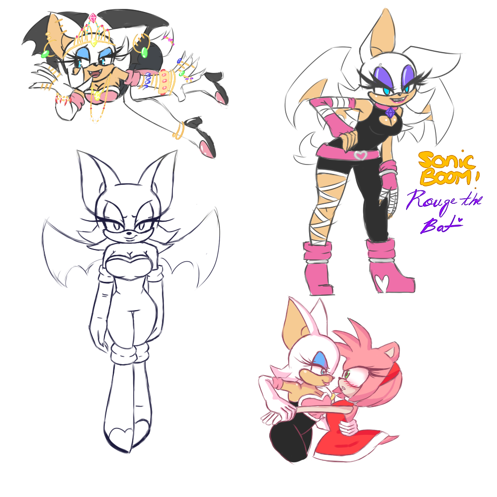 Rouge Boom + Drawing practice