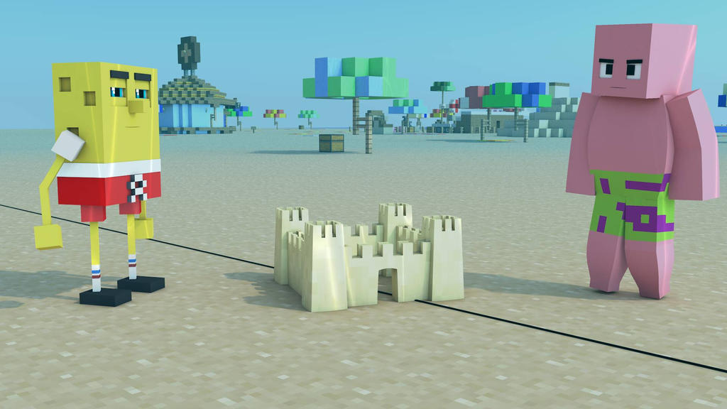 Spongebob Squarepants In Minecraft By Xerxesgwx On Deviantart Spongebob Squarepants In Minecraft By Xerxesgwx On Deviantart