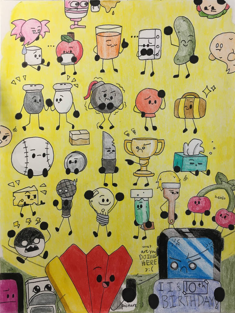 Deviantart Inanimate Insanity Numberjacks Inanimate Insanity 10th Birthday!! by mydeskpopped on DeviantArt