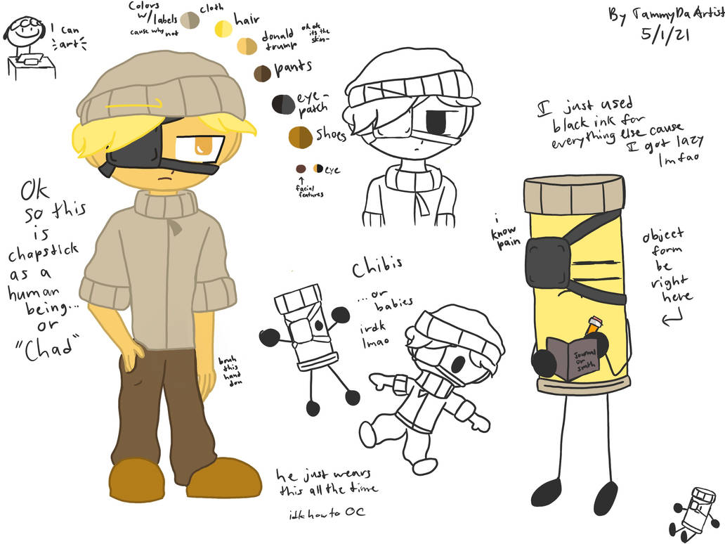 So I made an object OC... by mydeskpopped on DeviantArt