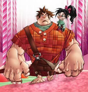 Wreck It Ralph in Color