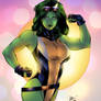 She Hulk Colors - Coppertone