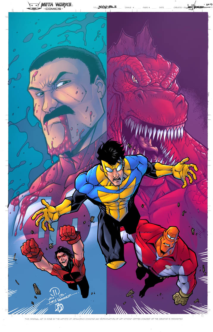 Invincible Colors - Battle Artist by BDStevens on DeviantArt