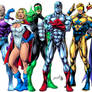 Justice League colors