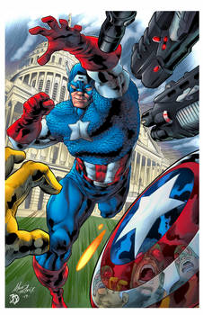 Captain America - Defender of Freedom Colors