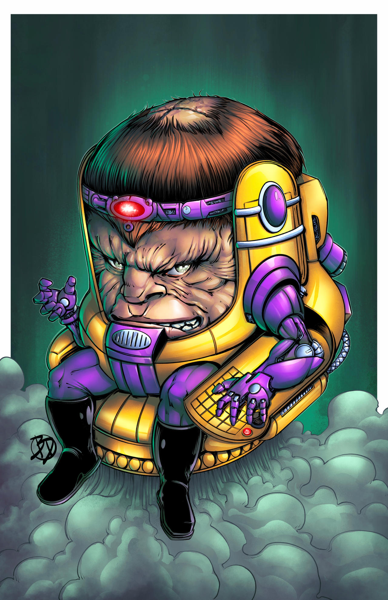 MODOK colors by BDStevens on DeviantArt