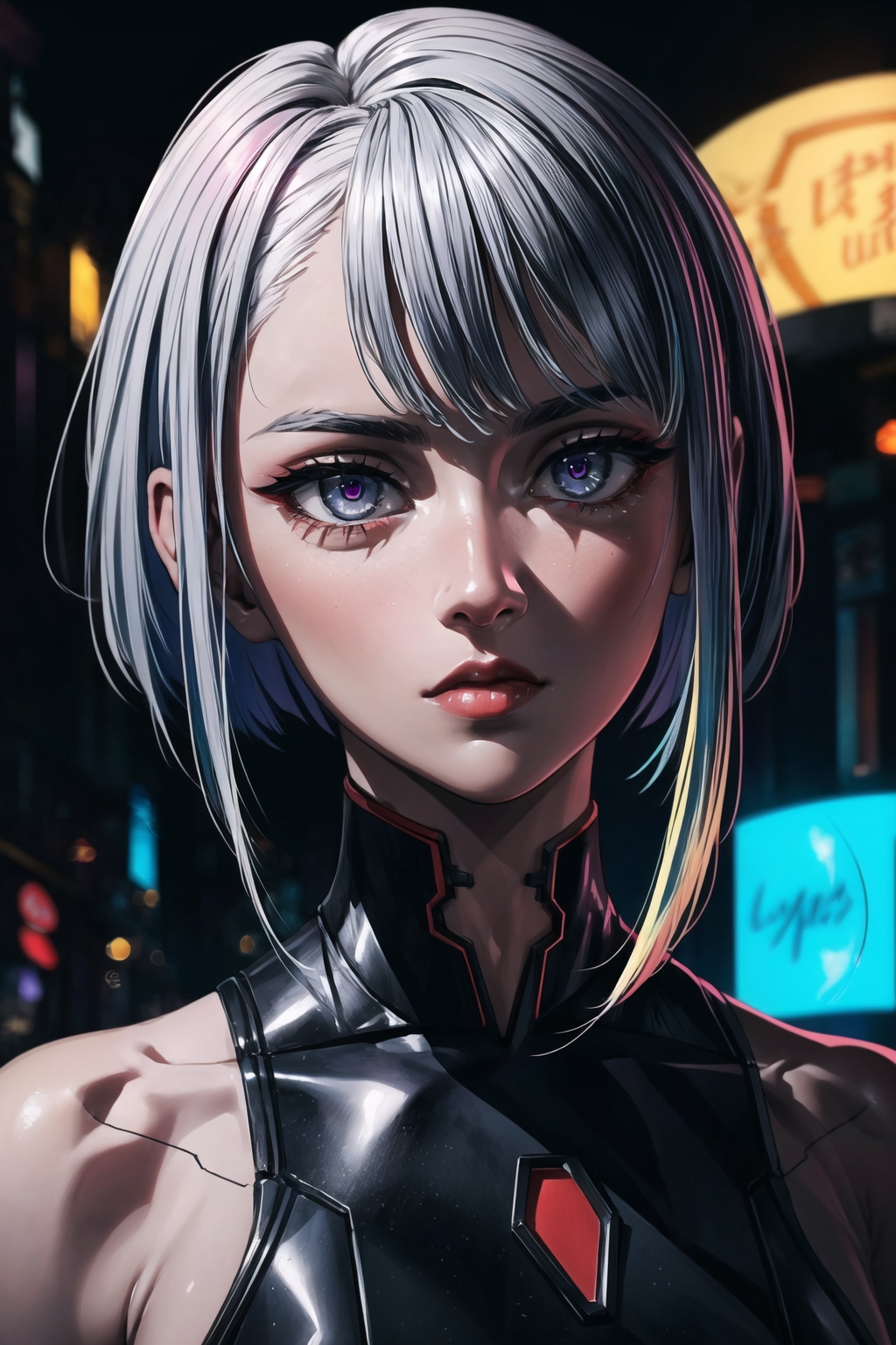 Cyberpunk girl by lXlBaNNeR on DeviantArt