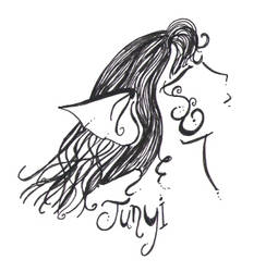Ink Swirls - Junyi Posessed