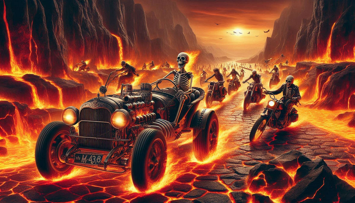Scary Rally Racing Halloween Race 09 by schnueffelchen on DeviantArt
